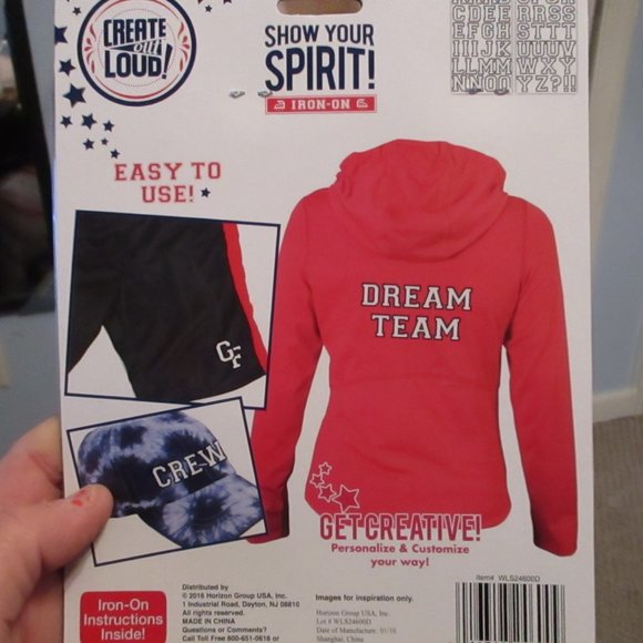 Iron On Letters 4 Packs - Picture 3 of 4